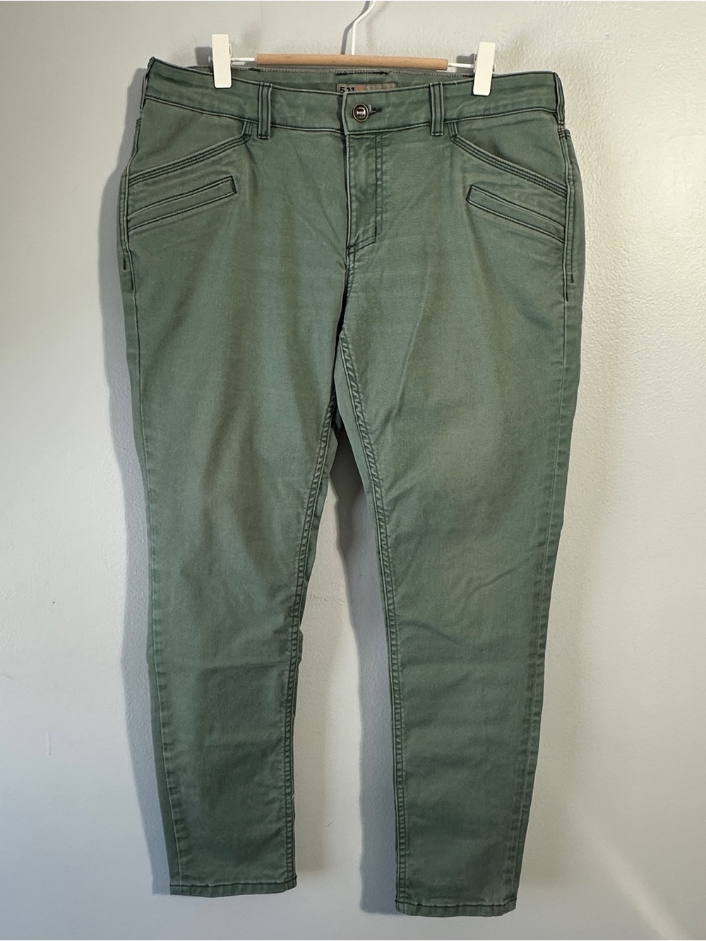 5.11 Tactical Green Slim Cargo Pants